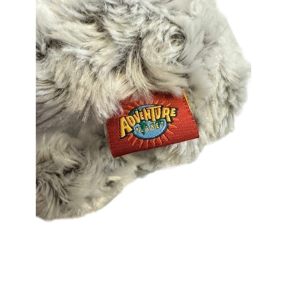 Adventure Planet Plush Sloth Toy 8" brown gray white - Picture 6 of 8